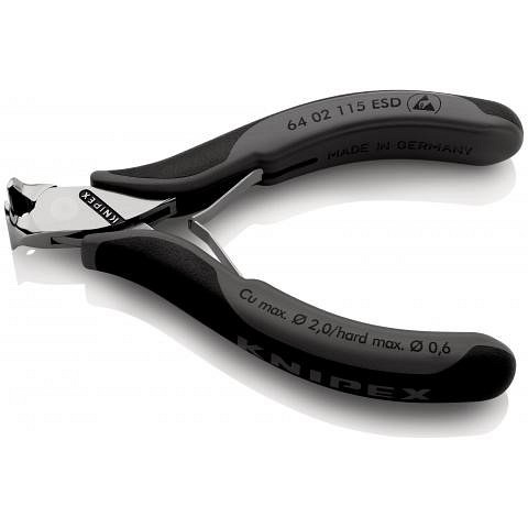 Szczypce tnące czołowe 64 12 115 ESD