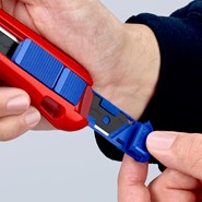 Nóż łamany CutiX® 90 10 165 BK